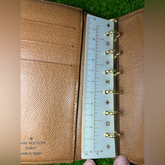 LOUIS VUITTON Monogram Agenda PM Day Planner Cover w/ Ruler - Picture 10 of 16